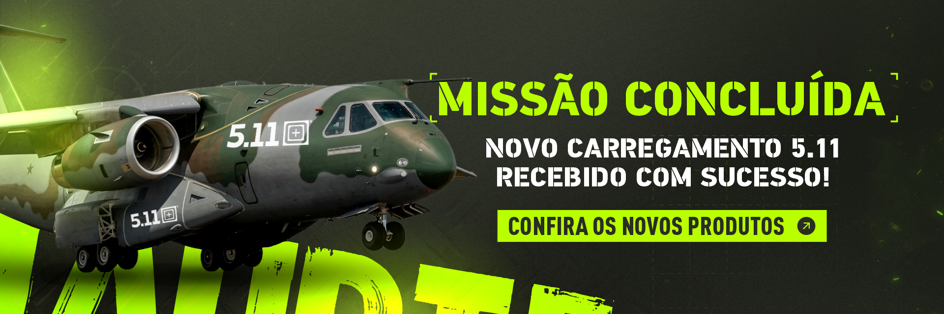 Confira os novos produtos recebidos da 5.11