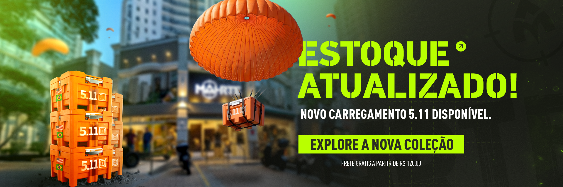Confira os novos produtos recebidos da 5.11
