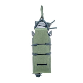 BOLSO WARFARE PORTA CARREGADOR FUZIL SINGLE FAST MAG VERDE