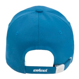 BONE CCI AMERICANO AZUL E OFF SILK RELEVO