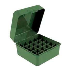 CAIXA ARMOR KING PARA 25 MUNICOES CAL 12GA VERDE
