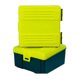 CAIXA AUROK PARA MUNICAO CAL 5.56 AMARELO