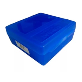 CAIXA COMBAT PARA 100 MUNICOES CAL 38 AZUL