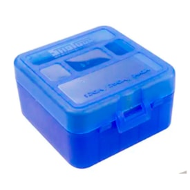 CAIXA SHOTGUN PARA 25 MUNICOES CAL 12GA AZUL