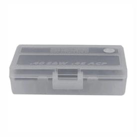 CAIXA SHOTGUN PARA 50 CARTUCHOS CAL 40/45 BRANCO