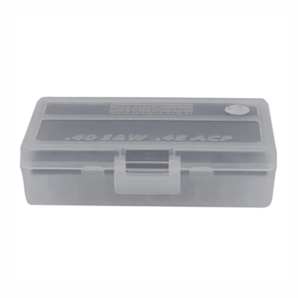 CAIXA SHOTGUN PARA 50 CARTUCHOS CAL 40/45 BRANCO