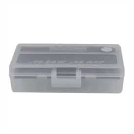 CAIXA SHOTGUN PARA 50 CARTUCHOS CAL 40/45 BRANCO