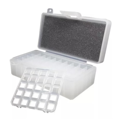 CAIXA SHOTGUN PARA 50 MUNICOES CAL 44/454 BRANCO