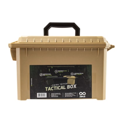 CAIXA TACTICAL BOX PARA ARMAS E MUNICOES