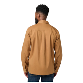 CAMISA 5.11 MASCULINA LS LANDEN BROWN DUCK (72573_080_S)_