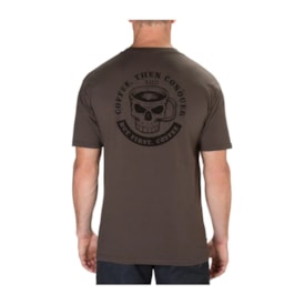 CAMISETA 5.11 COFFEE THEN CONQUER