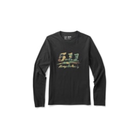 CAMISETA 5.11 FEMININA LS WOOLAND MOTO LG