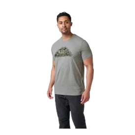CAMISETA 5.11 MASCULINA SS CAMO CREST HEATHER GRAY (76166AFB_016_L)_