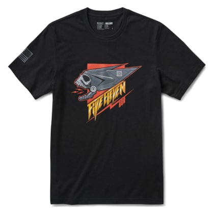 CAMISETA 5.11 MASCULINA SS COVERT CRANIUM
