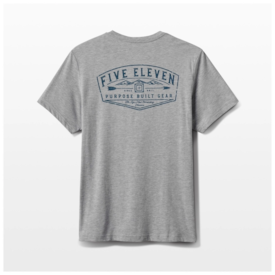 CAMISETA 5.11 MASCULINA SS TRAVELER HEATHER GRAY (76166AHE_016_L)_