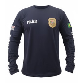 CAMISETA PONTO50 POLICIA DRY LONGA GG POSITIVO
