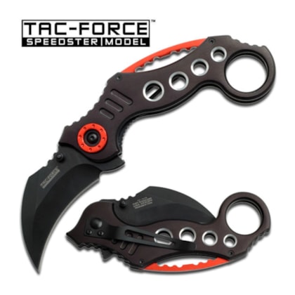 CANIVETE MASTER CUTLERY KARAMBIT TAC FORCE