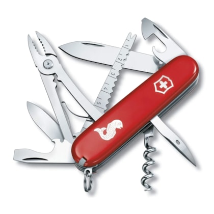 CANIVETE VICTORINOX ANGLER 18 FUNCOES VERMELHO