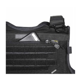 CAPA DE COLETE FELINE MAGNI PLATE M PRETO_