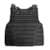 CAPA DE COLETE FELINE MAGNI PLATE M PRETO_