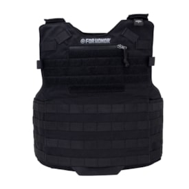 CAPA DE COLETE FORHONOR MODULAR IIIA P PRETO_