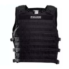 CAPA DE COLETE WARFARE POLICE XG PRETO_