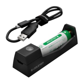CARREGADOR LEDLENSER USB BATERIA DE LITIO 14500 750MAH