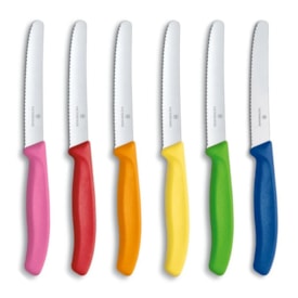 CONJUNTO DE FACAS DE COZINHA VICTORINOX SWISS CLASSIC 6 UNIDADES