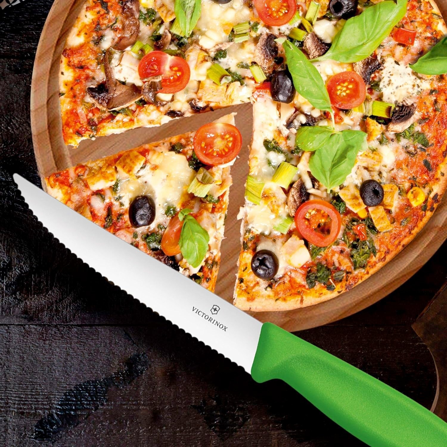 CONJUNTO DE FACAS DE PIZZA VICTORINOX SWISS CLASSIC 2 UNIDADES