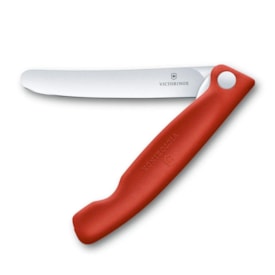FACA VICTORINOX SWISS CLASSIC 11CM DOBRAVEL LISA VERMELHO