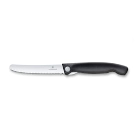 FACA VICTORINOX SWISS CLASSIC 11CM DOBRAVEL SERRILHADA