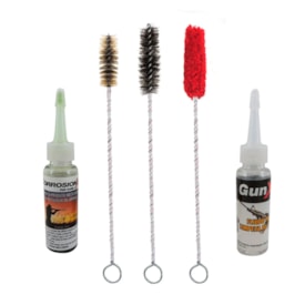 KIT LIMPEZA CORROSION X ARMA CURTA CAL 45
