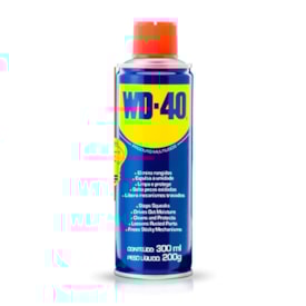 LUBRIFICANTE E DESENGRIPANTE WD-40 TRAD AEROSSOL 300ML