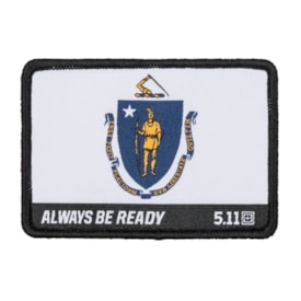 PATCH 5.11 MASSACHUSETTS FLAG
