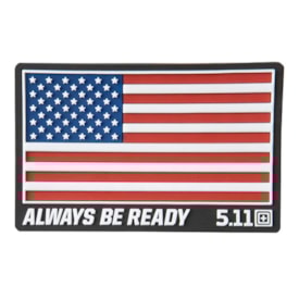 PATCH 5.11 USA FLAG ALWAYS BE READY