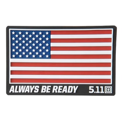 PATCH 5.11 USA FLAG ALWAYS BE READY