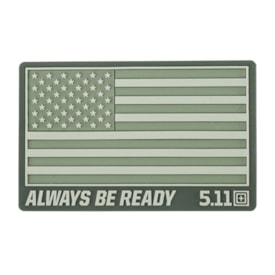 PATCH 5.11 USA FLAG ALWAYS BE READY
