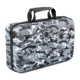 SOFT CASE RUDE RU 1007 LARGER CAMUFLADO CINZA